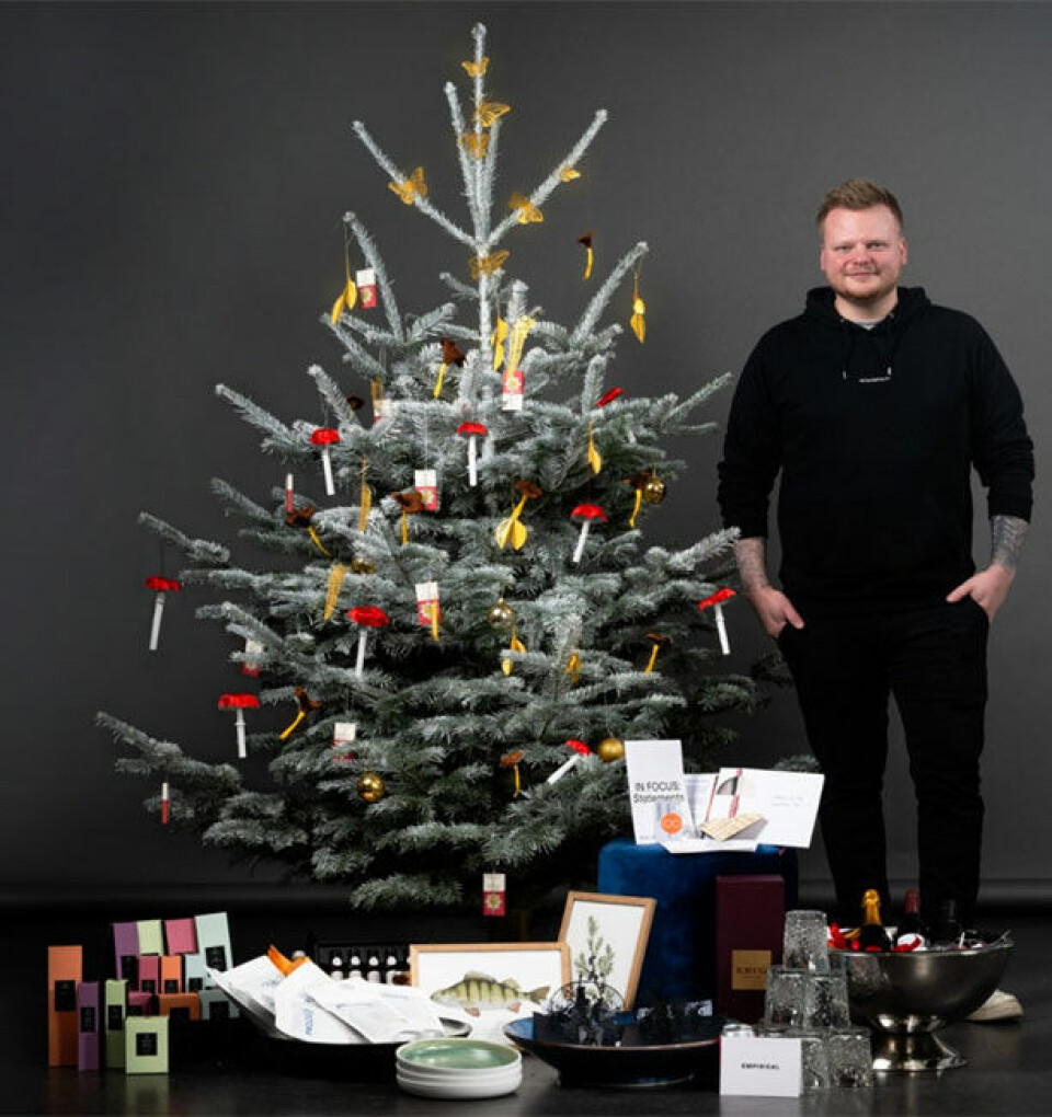 Ramus Munk juleauktion Ungdommens Røde Kors.