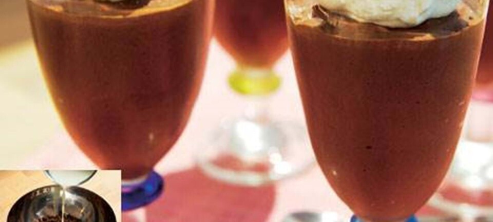 Nem og lækker chokolademousse