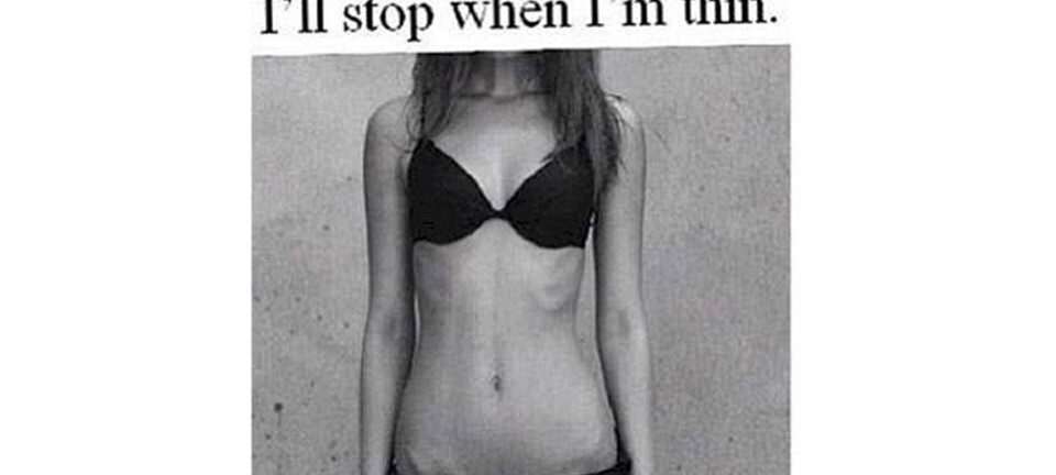 Anoreksi-fotos truer piger i 'risikogruppe'