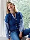 Kortærmet cardigan