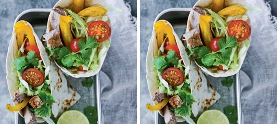 Fajitas med mørbrad