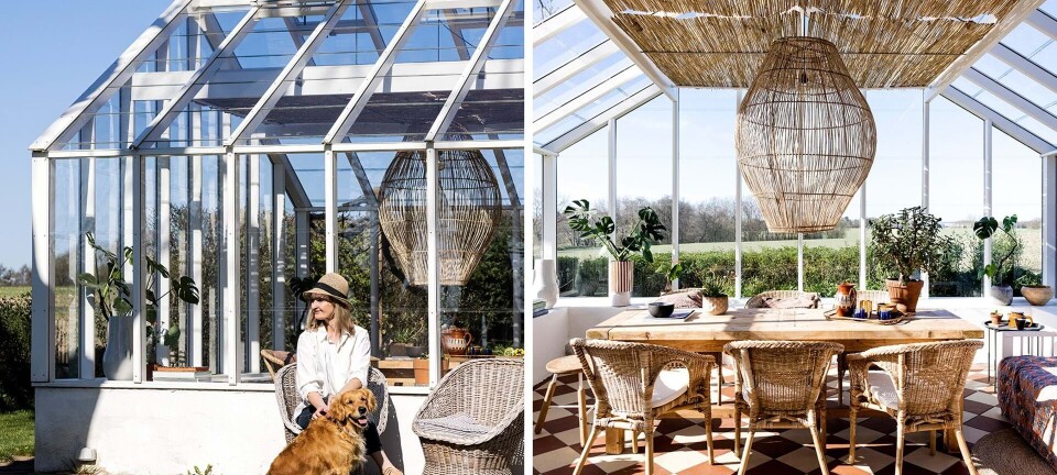 Sussie manglede et sted, hvor hun kunne nyde omgivelserne – så hun tegnede det smukkeste orangeri