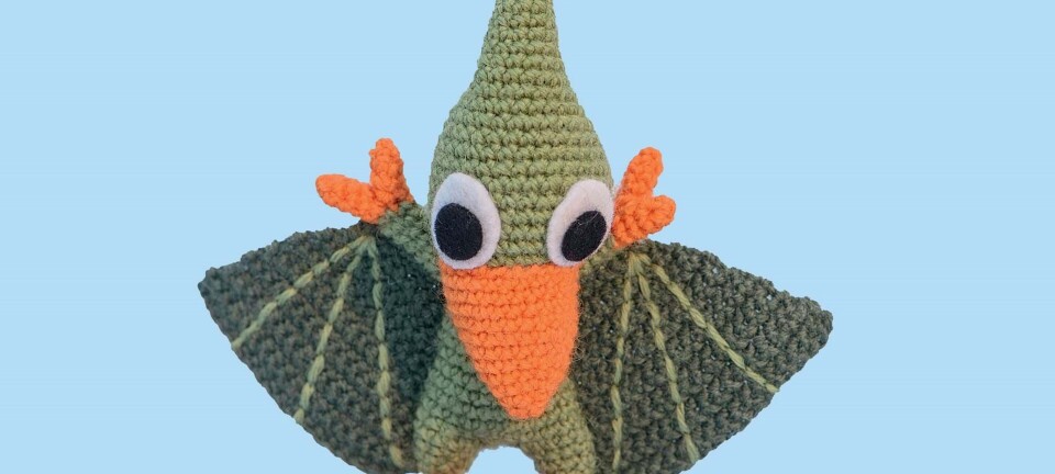 Sød hæklet dino: Sådan hækler du en Pterodactyl