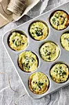 Miniquiche med spinat og andre lækre frokostretter