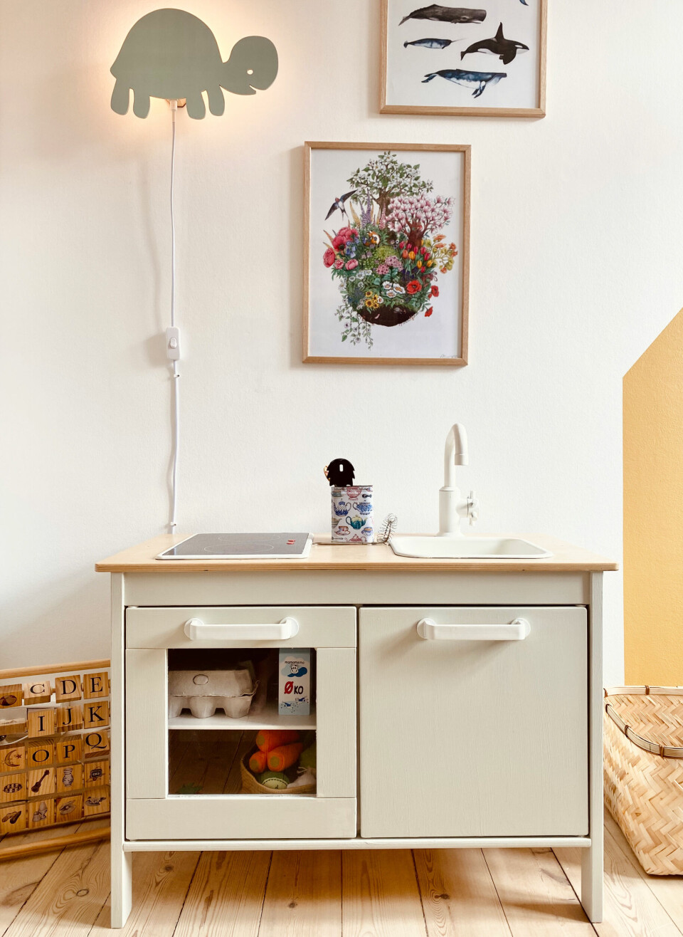 Alfreds legekøkken.