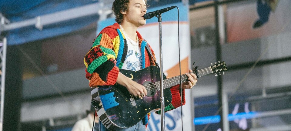 Internettet gik amok over Harry Styles-cardigan: Nu kan du selv strikke den!