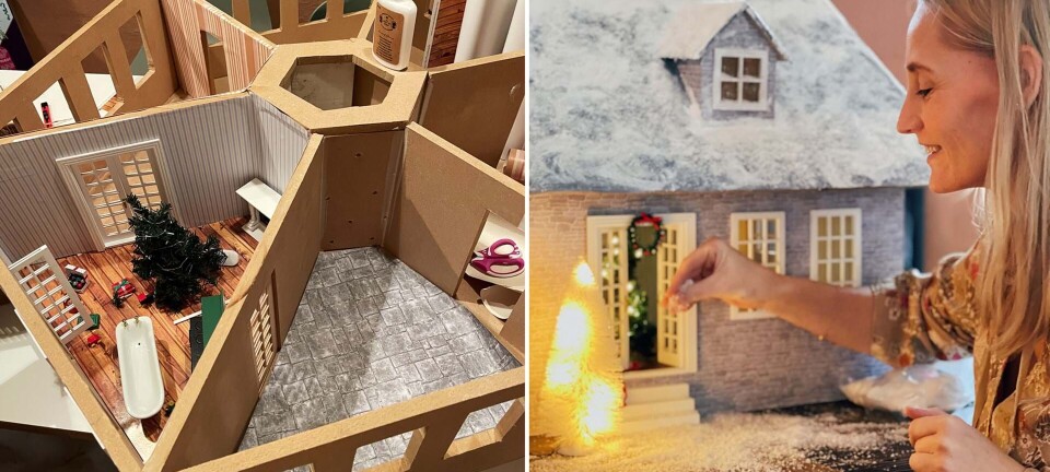 ”Må man flytte ind under jeres juletræ i år?”: Nanna og Dans kreative juletræsfod hitter