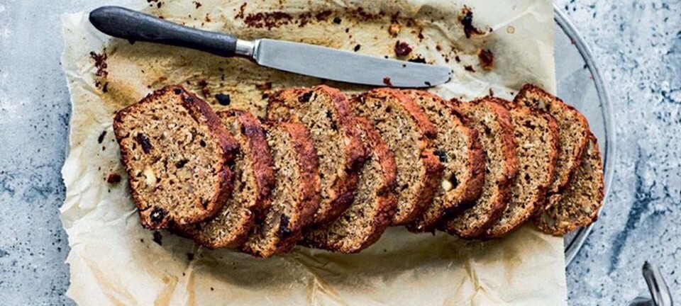 Bananbrød med hvid chokolade