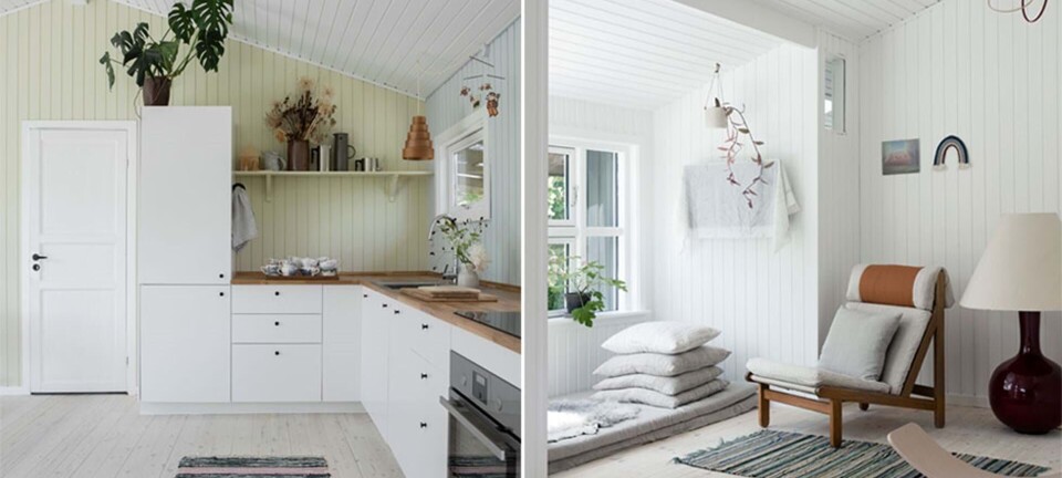 Da Gaia så huset første gang, måtte hun bruge sin fantasi for at se potentialet