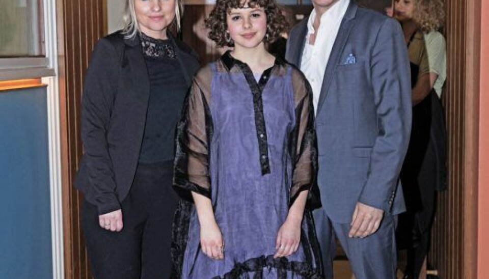 Lives forældre, Veronika Køhn og Pelle Vogel, erskilt, men hver fredagsidder de sammen blandt publikum i 'X Factor'- studiet i Brøndby for atbakke op om deres datter. (Foto: Lars E. Andreasen)