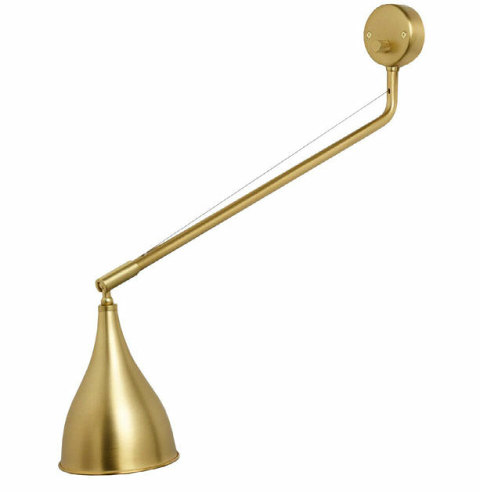 Le Six messinglampe fra 101 Copenhagen, 1.985 kr.