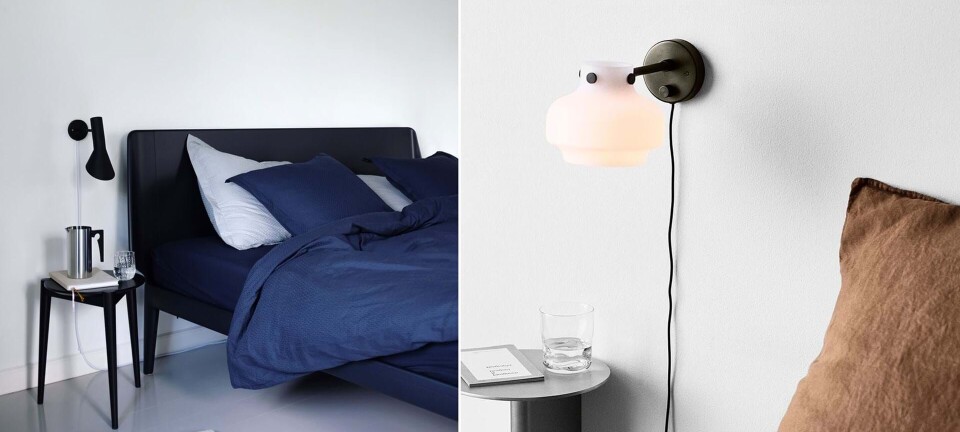 9 smukke sengelamper til dit soveværelse