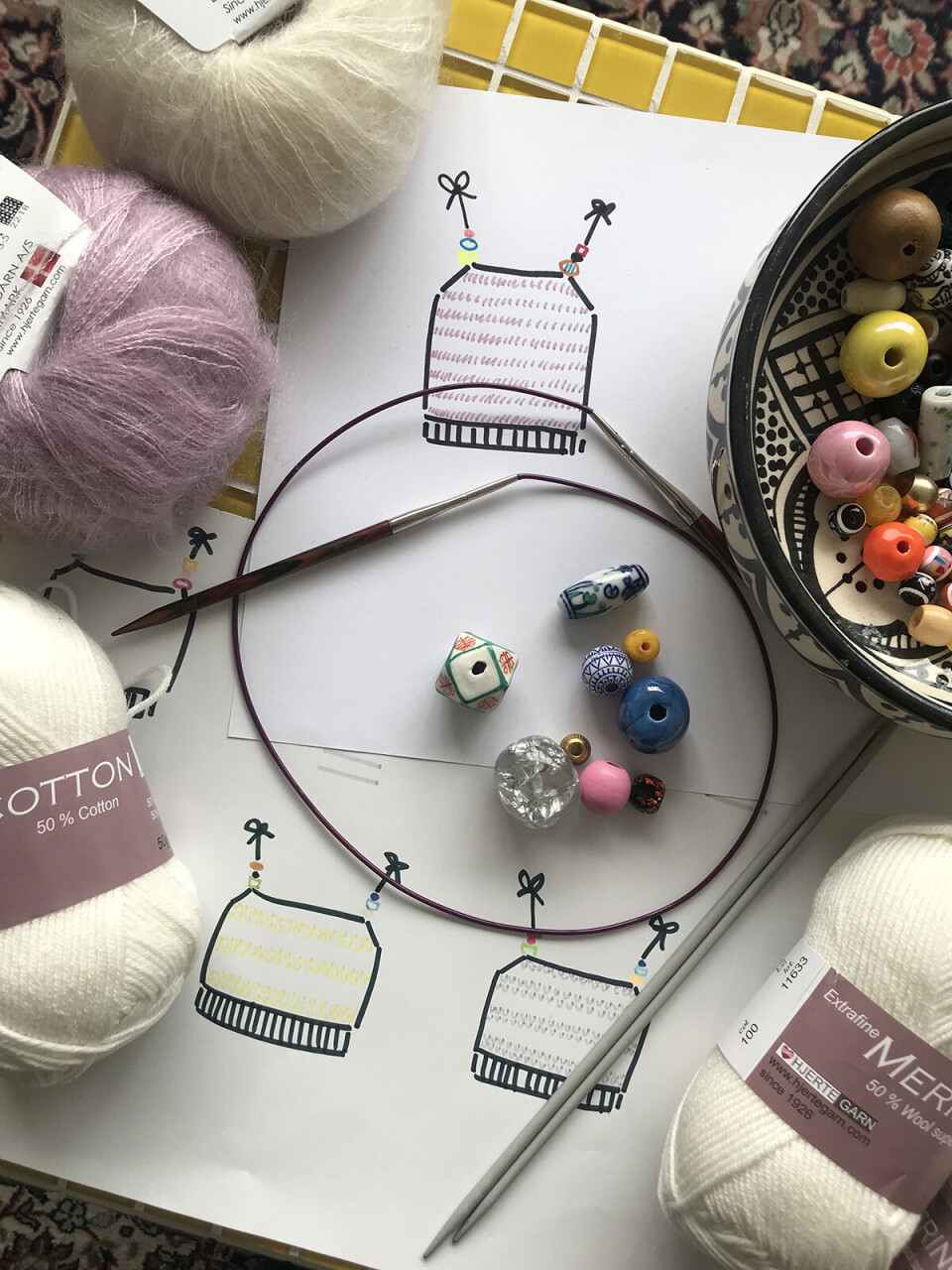 Striktop Lærke Bagger