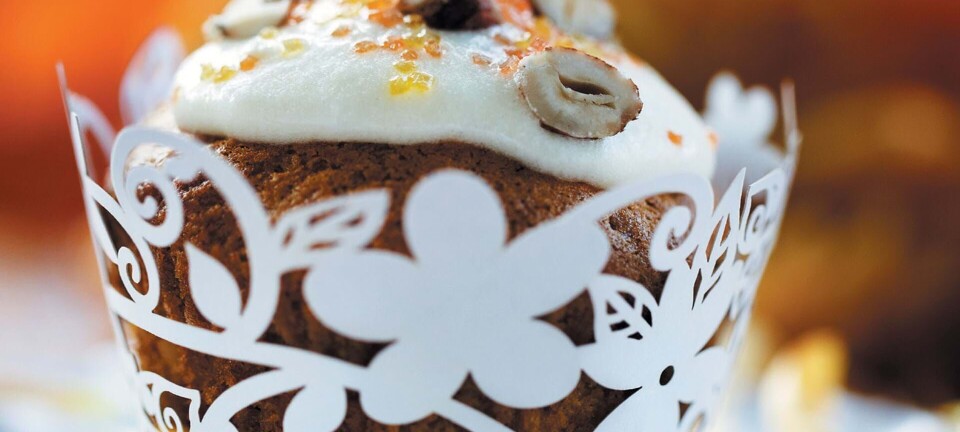 Fine cupcakes med græskar