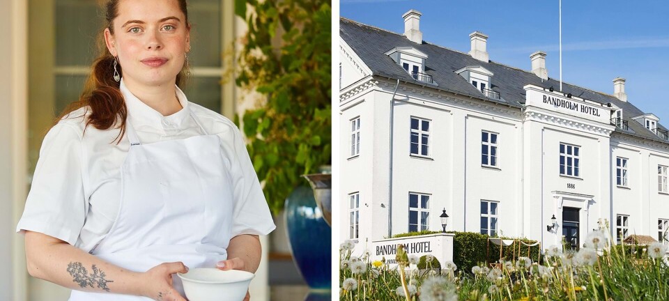 Som 23-årig blev Anellika køkkenchef på 300 år gammelt badehotel: ”Det var nervepirrende”