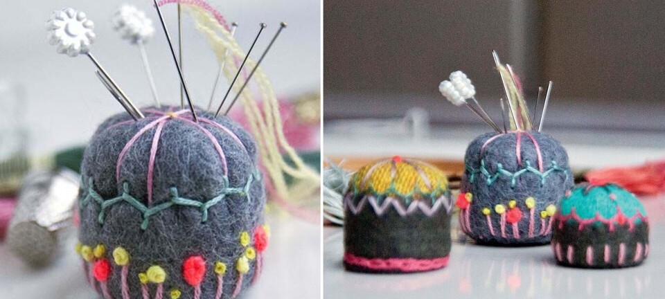 Nålepuder i miniformat