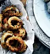 Pankopaneret calamares med remoulade