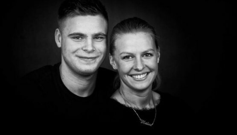 Malou fra 'Hjem til gården' og kæresten Michael (Foto; Michael Meelsen)