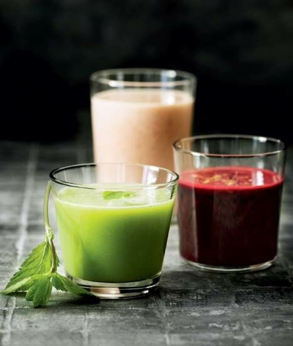 5 opskrifter på friskpresset juice