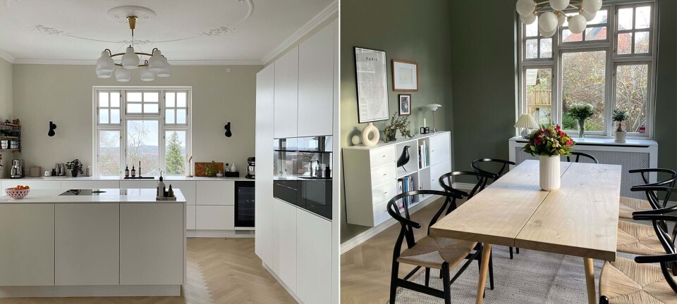 ”Det er måske lidt skørt at importere et stykke vævet stof, men det er så smukt og anderledes”