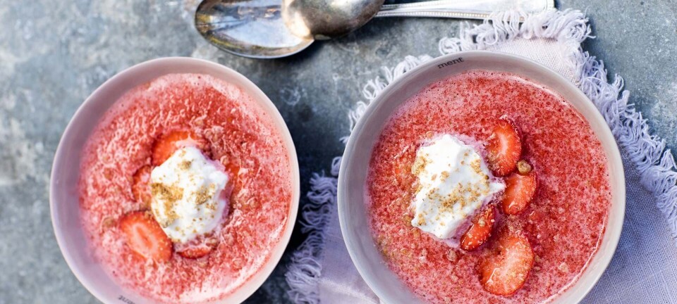 Jordbærsuppe