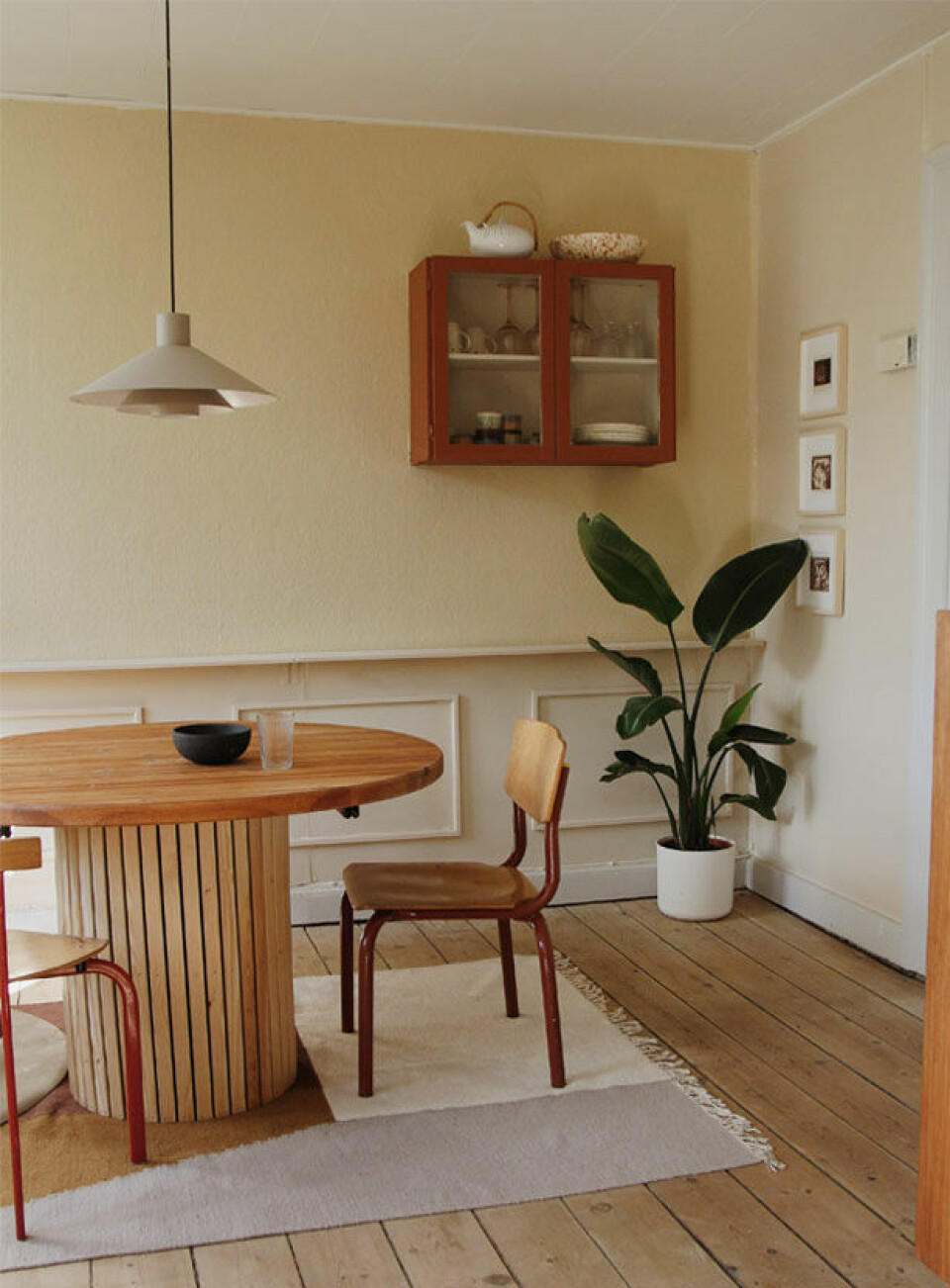 Dianas seneste køb er dette fine tæppe fra Ferm Living.