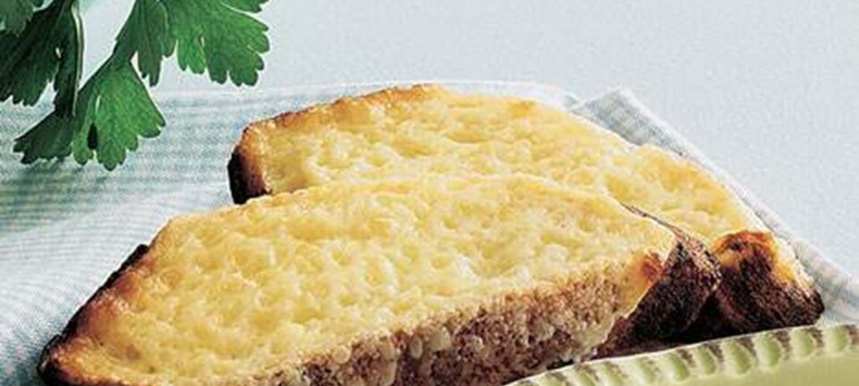 Gratinerede ostebrød