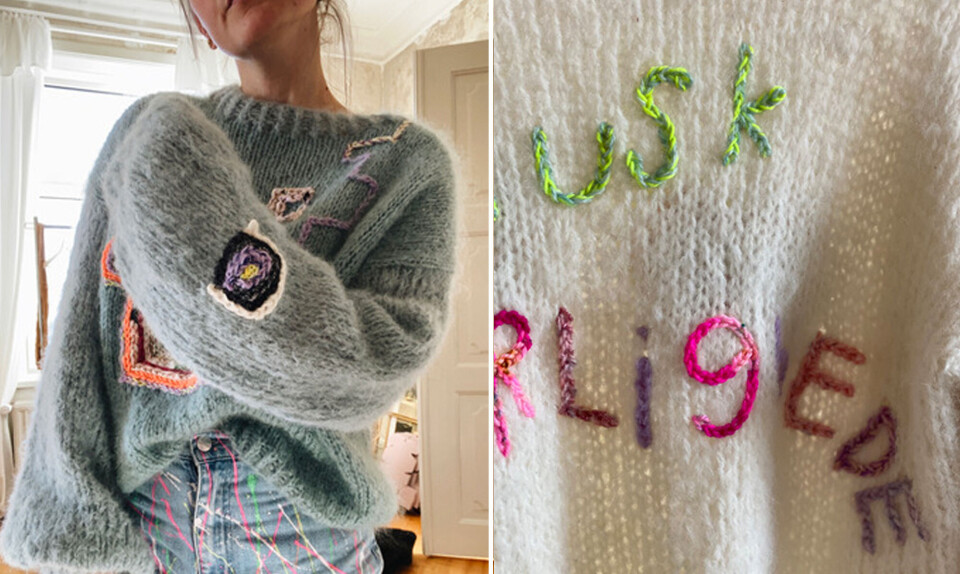 mynilla knitwear detaljer