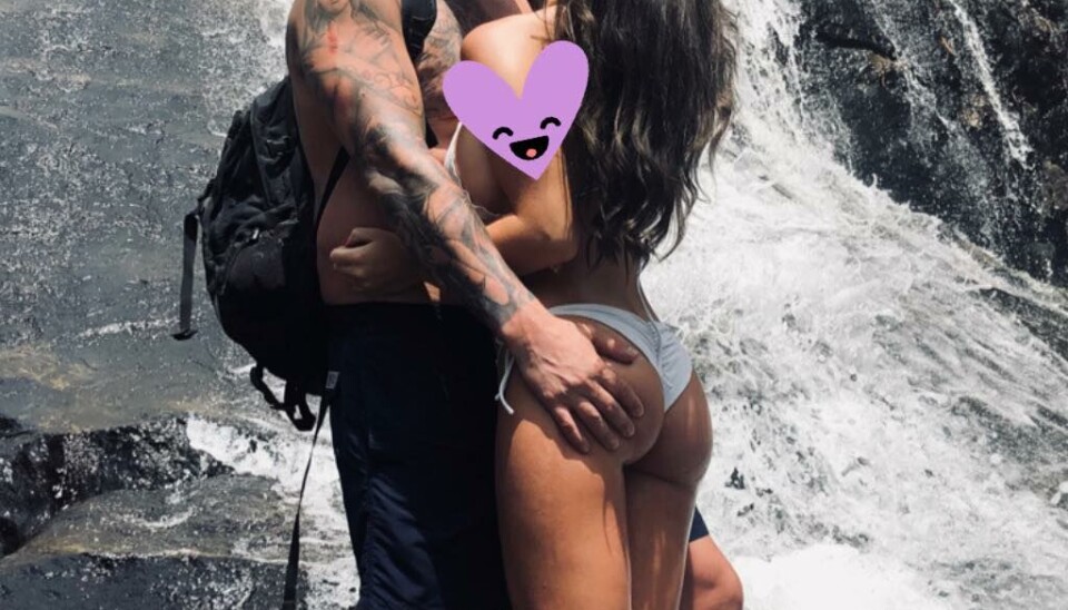 Michael og kæresten nyder livet og glæder sig til at blive forældre. (Foto: Privat)