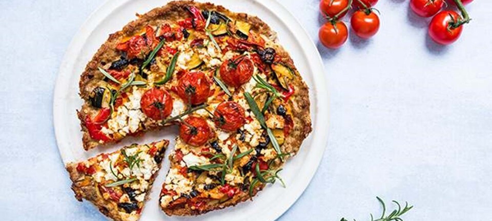 Tærte med bund af kød