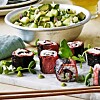 Sushi med roastbeef og avocadosalat