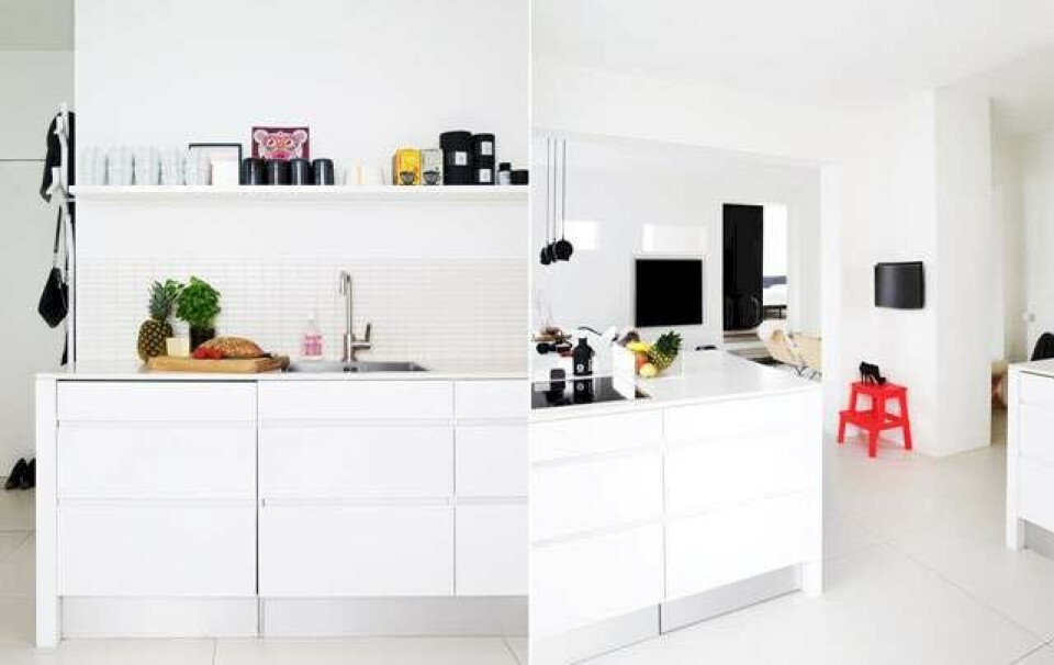 Se en lys villalejlighed i Hellerup