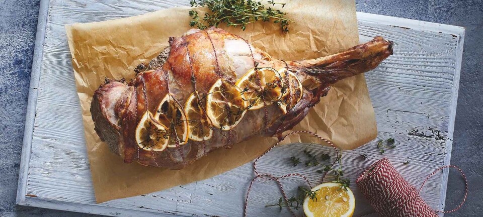 Citronmarineret lammekølle