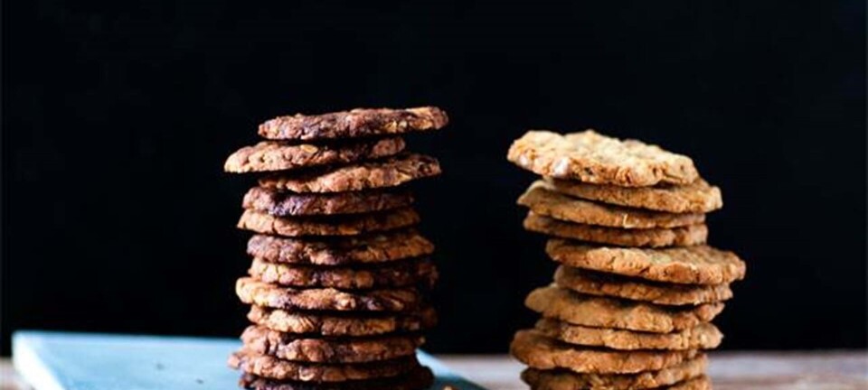 Havrequinoa cookies med valnødder