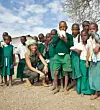 Med Maria Montell i Kenya