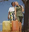 Med Maria Montell i Kenya