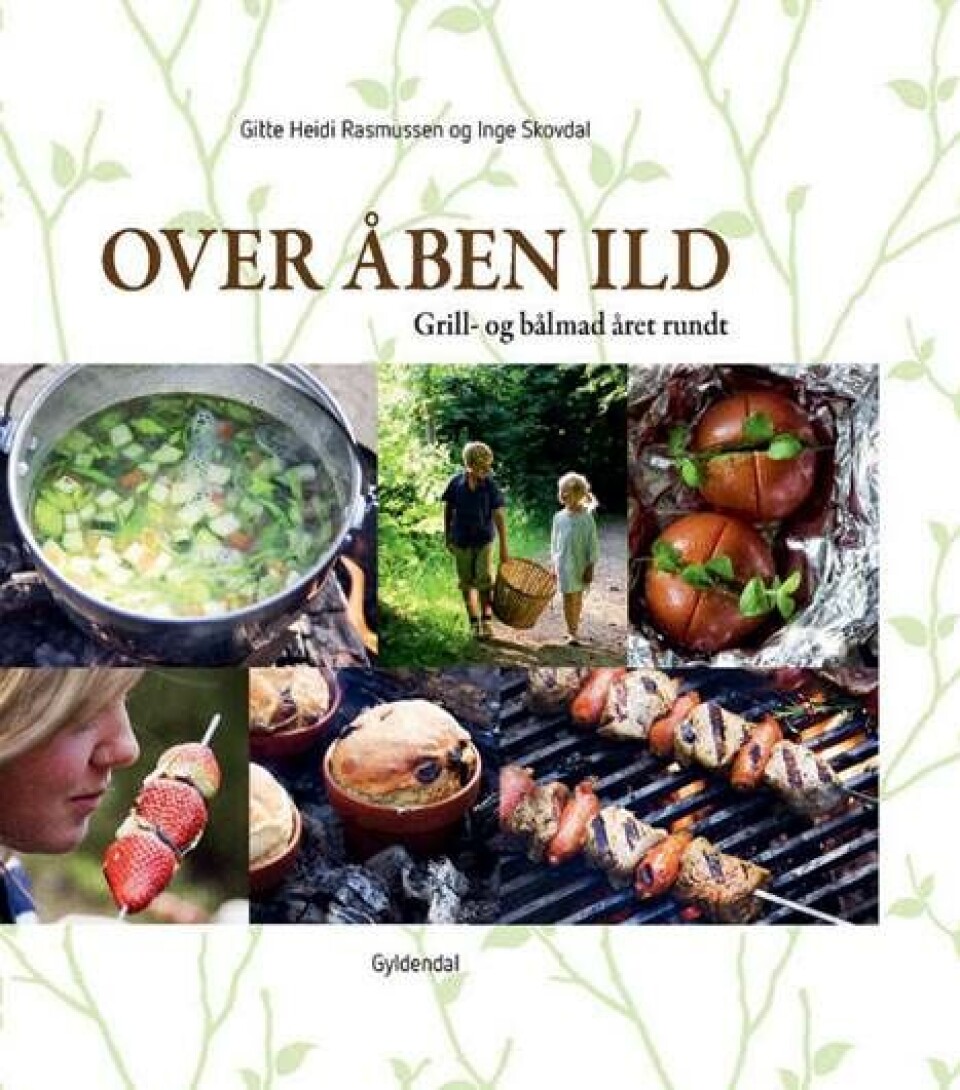 Mad over bål