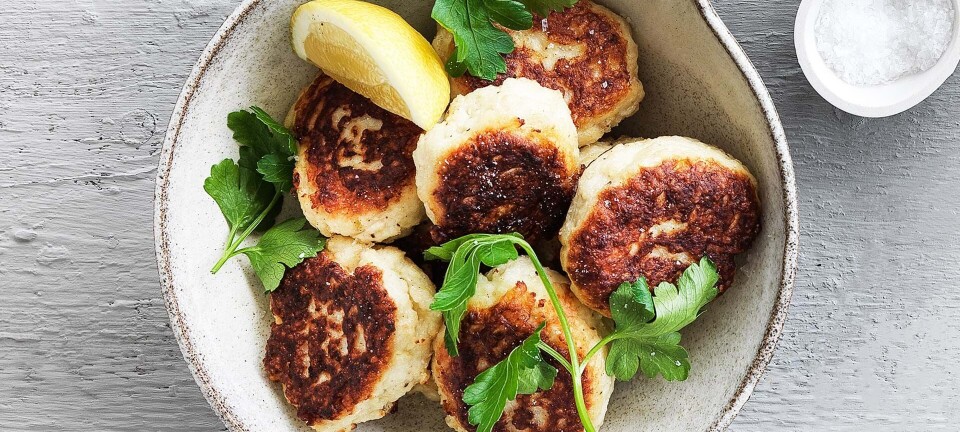 Fiskefrikadeller med hjemmerørt remoulade