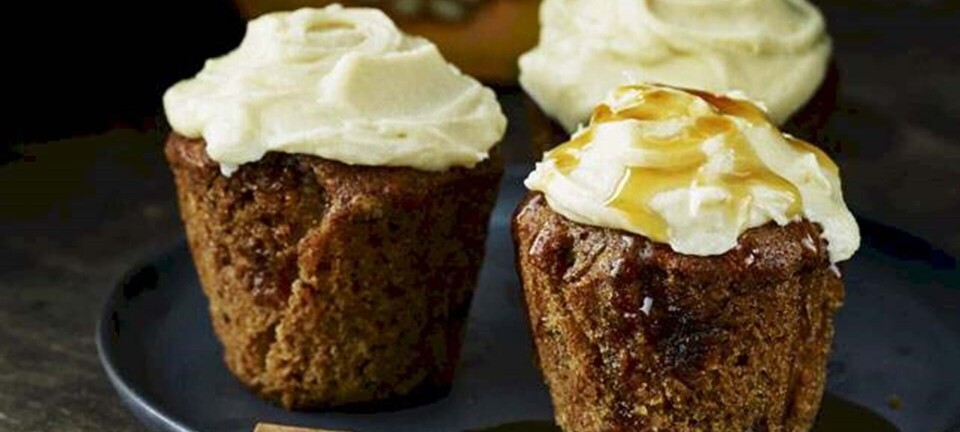 Græskarmuffins med ahorncreme