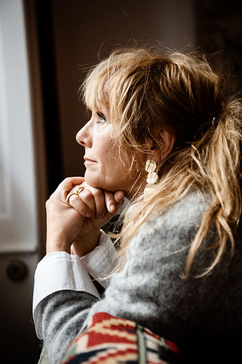 Line Knutzon Line Knutzon er tryg og glad ved at bo med sin mor - ALT.dk