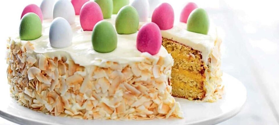 Påskekage med kokos og citron