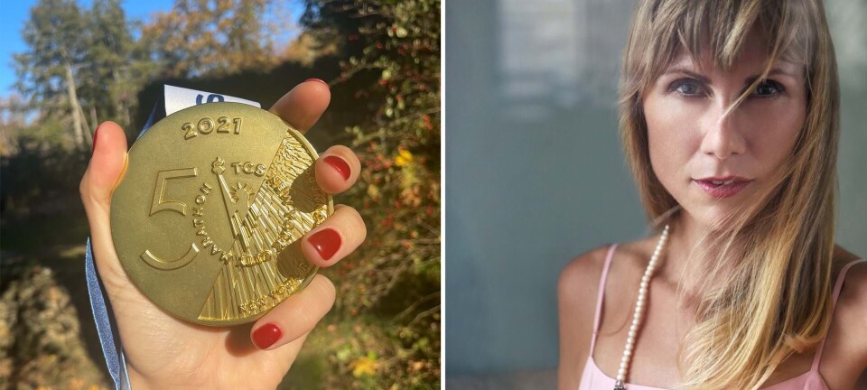 'De sidste 15 kilometer begyndte jeg at tale til mig selv – som da jeg skulle føde min ældste datter'