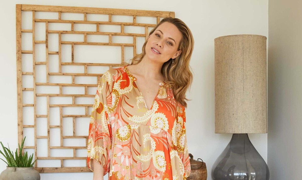 Frida Hallqvist: 'Jeg føler mig altid smuk, når jeg har hendes designs på'