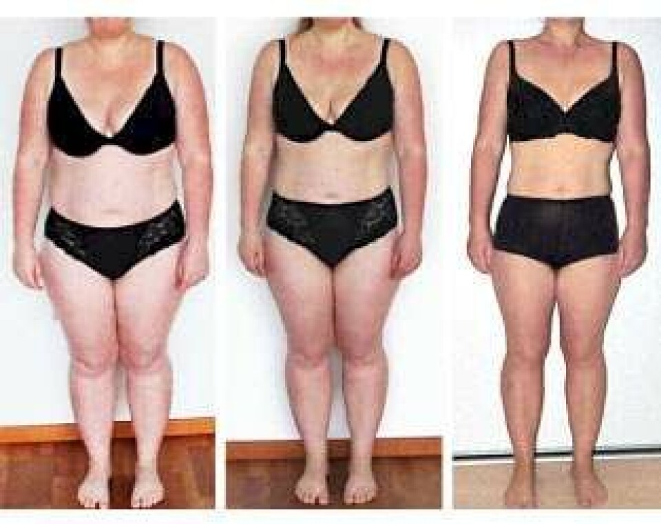 Johanne, Line, Christina og Mona tabte tilsammen 85 kilo på 9 uger