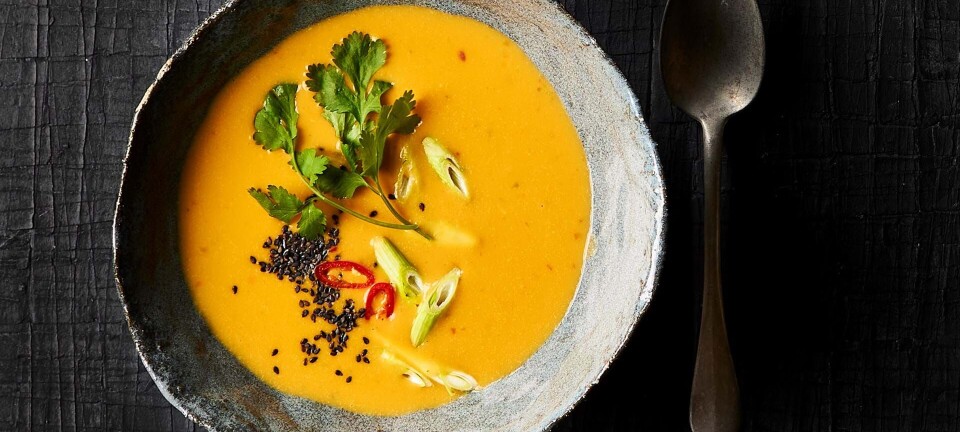 Sød kartoffelsuppe