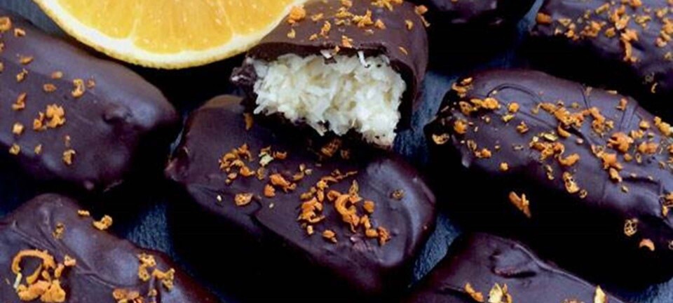 Bountybarer med appelsin