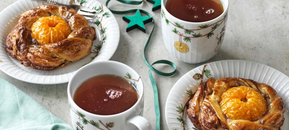 Kanelsnurrer med klementiner