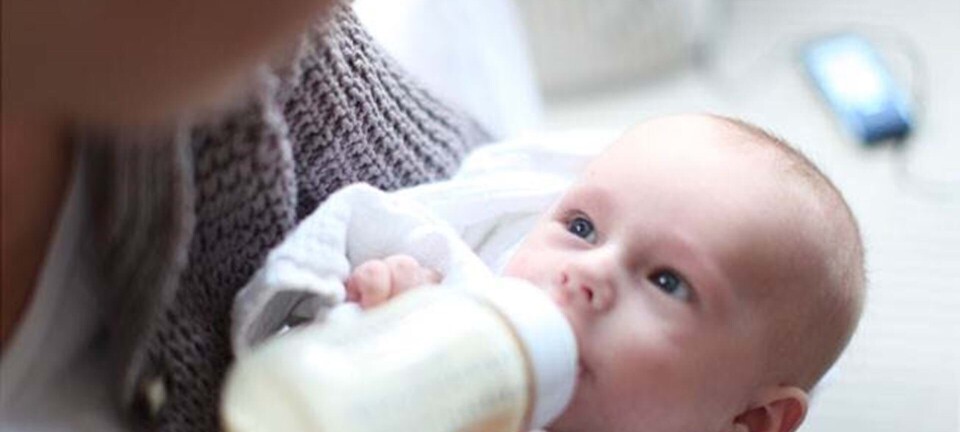 Det er okay at give flaske