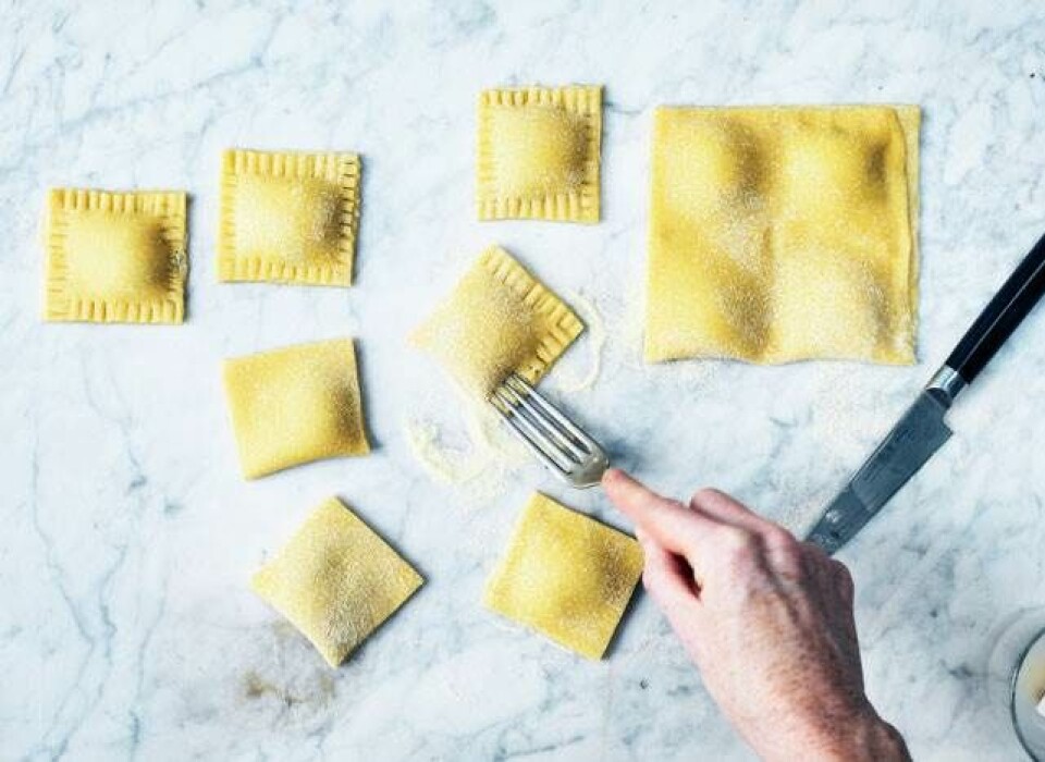 Sådan laver du hjemmelavet ravioli - uden en pastamaskine