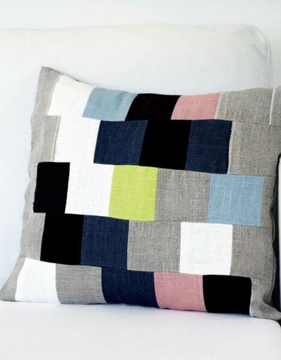 Patchwork på den nye måde - puder